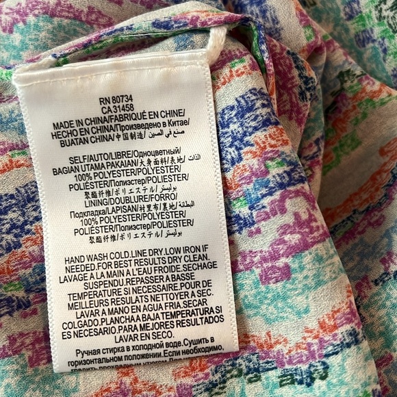 BCBG MAXAZRIA Dries Georgette One-Shoulder Maxi Dress | Size 2 | High Slit - Picture 8 of 8